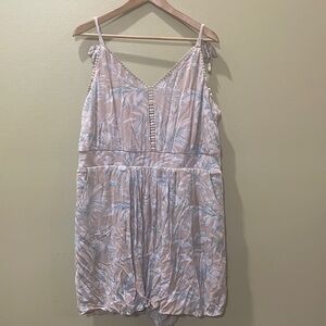 Torrid Romper, Plus Size, Crinkle Gauze Style